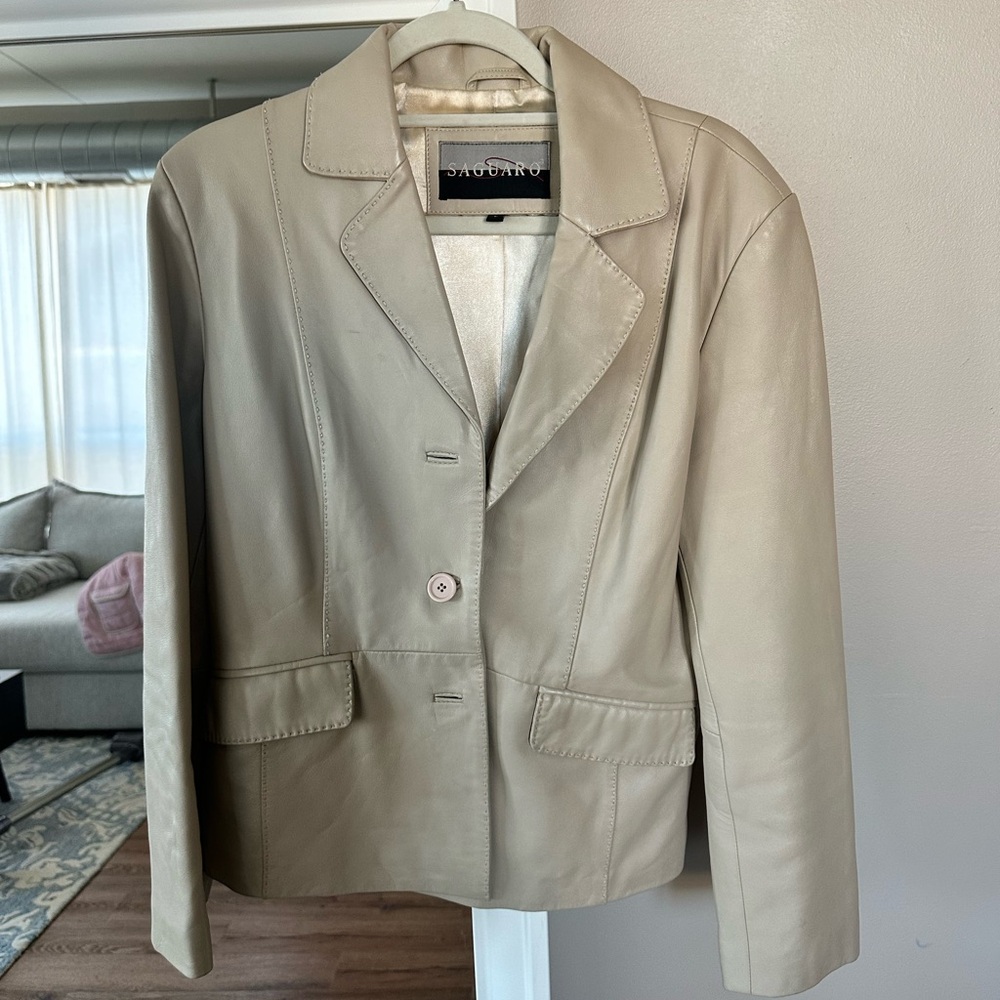 Vintage Saguaro Leather Jacket Large